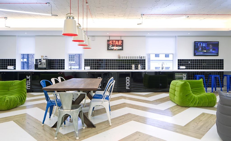 cowork bright coloured coworking shared office space southbank