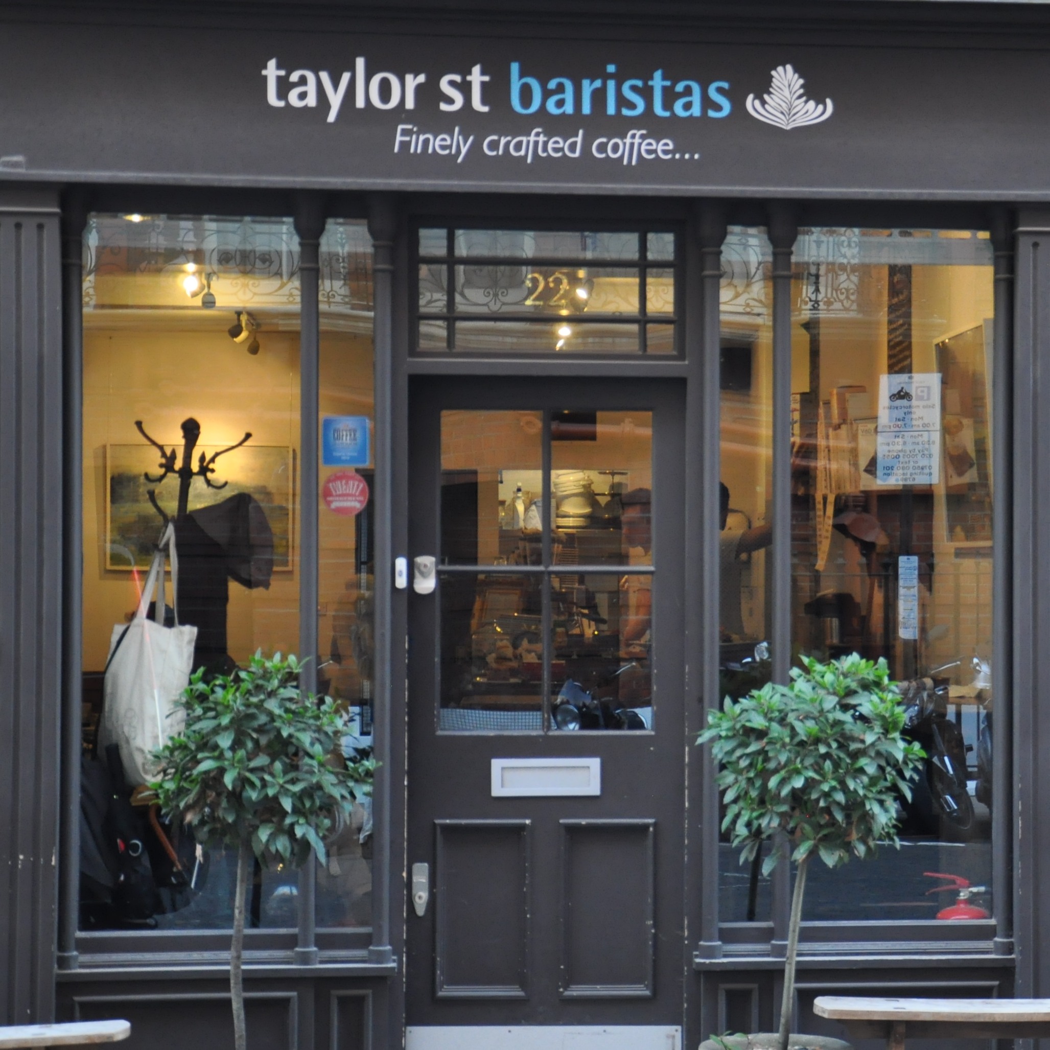 taylor street baristas finely crafted coffee shop shoreditch