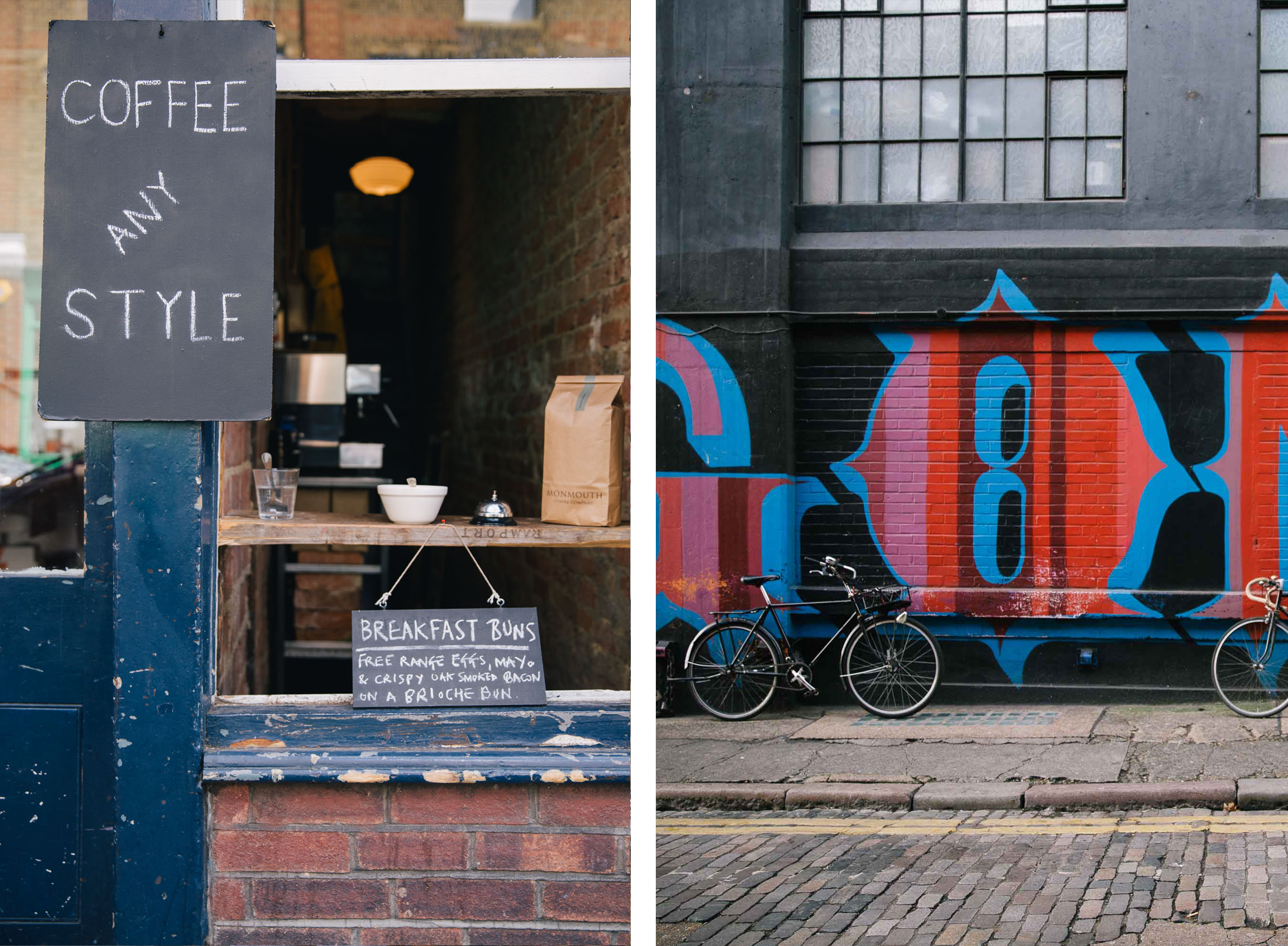 coffee any style breakfast buns shoreditch