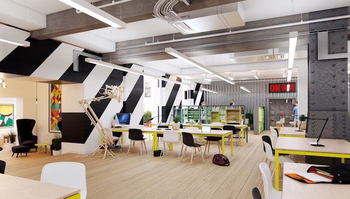 coolest offices in London - alphabeta shoreditch