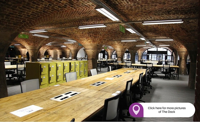 The Dock best places to rent an office in London