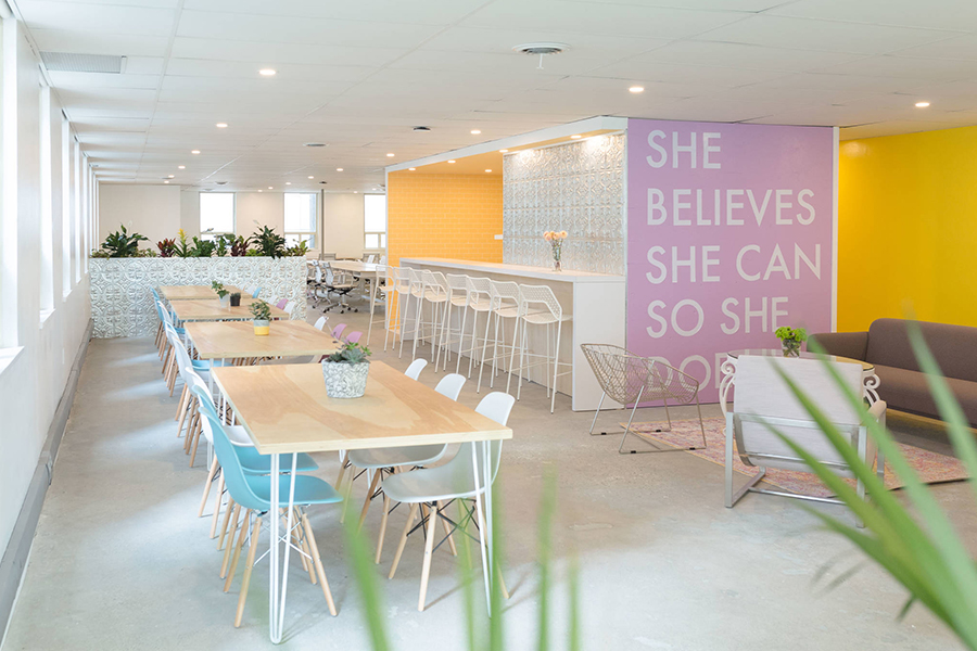 Make Lemonade, the women-only workspace in Toronto, Canada