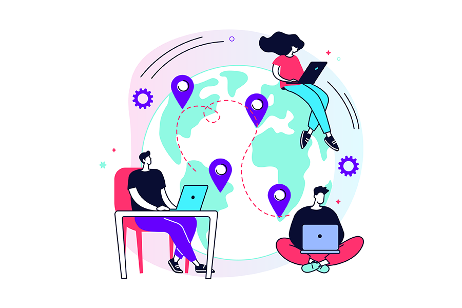 Fully-remote strategies. You can hire from anywhere, connect with colleagues and build relationships across the globe.