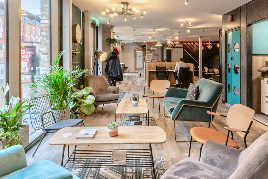 Cosy coworking space in Manchester